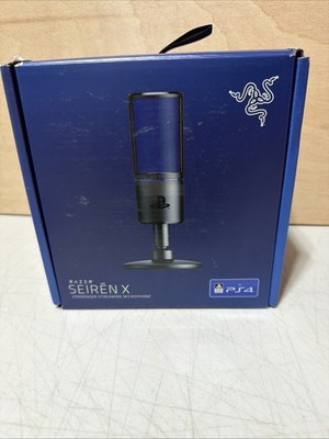 Razer Seiren X Kondensator Streaming Mikrofon für Sony PS4/PS5 NEU geöffnete Verpackung