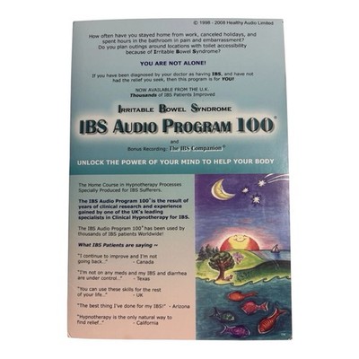 IBS Irritable Bowel Syndrome Audio Program 100 By Michael Mahoney 4 Disc DVD Set
