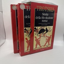 Storia della rivoluzione russa - TROTSKIJ 1994 newton 2 vol. Con Cofanetto | A01