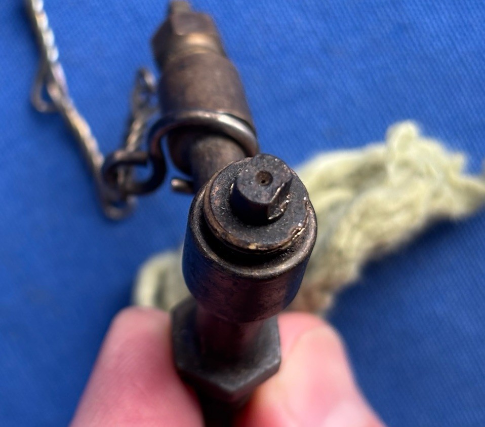 Vintage Primus 71 Brass Camping Stove Parts Vaporizer Wick Burner Bell Sweden