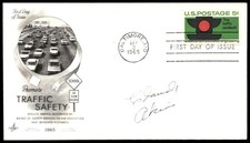 Actor Claude Akins First 1st Day Cover Signed Auto -Rare Autograph