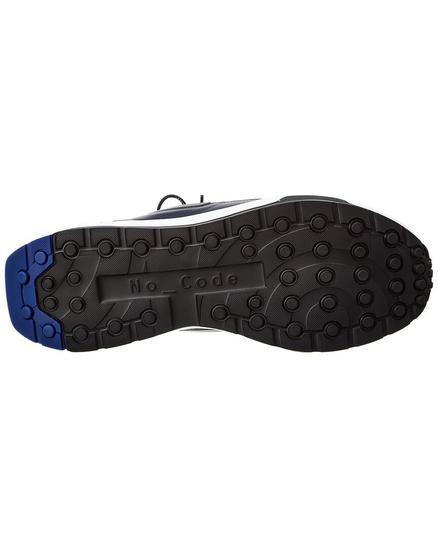 Tod’S No_Code Knit & Leather Sneaker Men's Blue 7 image 4