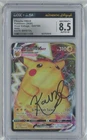 2020 Sword & Shield - Vivid Voltage Pikachu VMAX CGC 8.5 Auto 10 VMAX/Rare Holo
