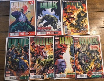 Various Hulk Comics Issues #1-2 & #11-12, #14-16
