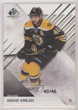 2016-17 SP Game Used /46 David Krejci #65 f0v