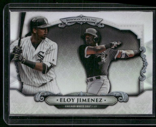 Eloy Jimenez #BS-EJ 2018 Bowman Sterling Continuity card