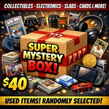 HUGE Mystery Box - Liquidation Collectibles Electronics General Merch