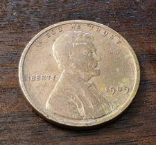 1909 VDB Lincoln Wheat Cent Penny Cleaned