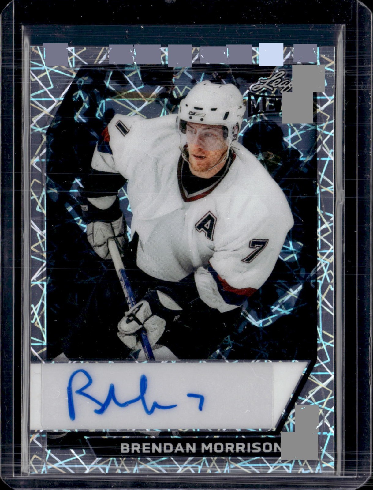 2026 Leaf Metal Brendan Morrison Auto Silver Velocity /10