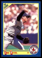 Eric Hetzel 1990 Score #543 Boston Red Sox MLB READ FREE SHIPPING AutographDen