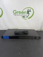 Linksys LGS326P 26-Port Smart Managed Gigabit PoE+ Switch 24x RJ45 + 2x Combo
