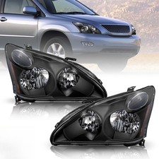 For 2004-2009 Lexus Rx330 Rx350 Black Halogen Headlights Assembly Not For Hid For 2004-2009 Lexus Rx330 Rx350 Black Halogen Headlights Assembly Not For Hid