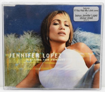 Waiting for Tonight by Jennifer Lopez (CD, Single, Import) Stickers Included