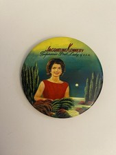 Jacqueline Kennedy First Lady Pin Back Button P86