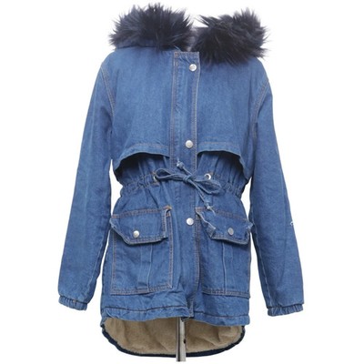 Blue Blue, Gefütterte Jeansjacke, Damen, Größe: 40, 2118, Blau #UDM