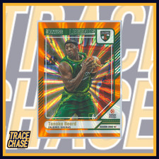 2024-25 Panini Donruss EuroLeague BK Tanoka Beard Orange Laser 25/75 #181