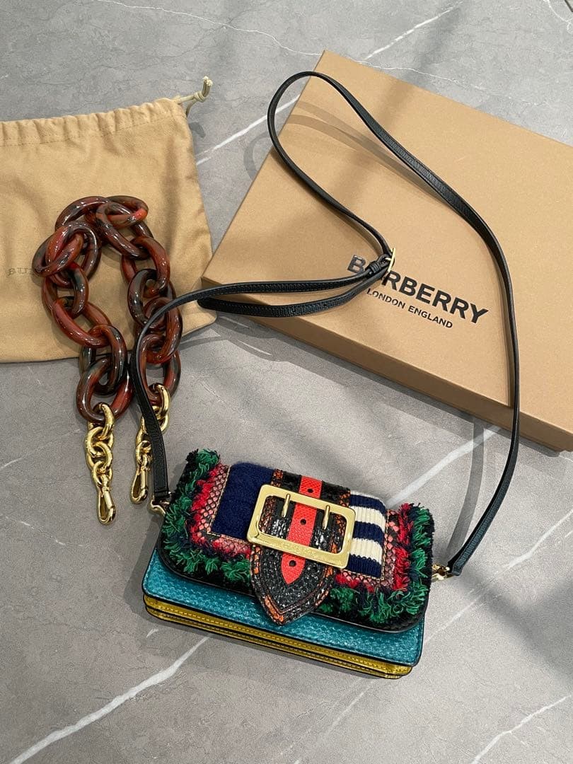 Burberry Burbery The Patchwork Handbag Women Bag … - image 1