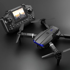 New RC Drone With 4K HD Dual Camera WiFi FPV Foldable Quadcopter 1-3 Battery