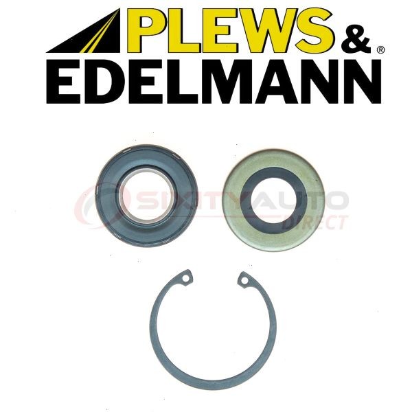 Edelmann Lower Steering Gear Pitman Shaft Seal Kit for 1997-2002 Ford E-350 lo