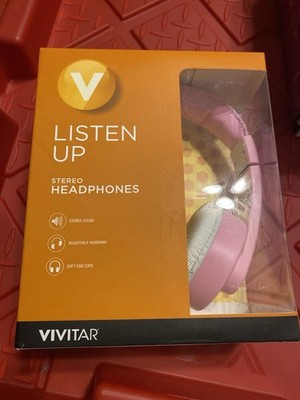 Vivitar  Listen Up  Stereo Headphones set