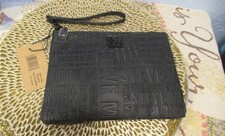 Steve Madden Pouch With Strap Black Clutch Pouch With Strap. New With Tags Rare 