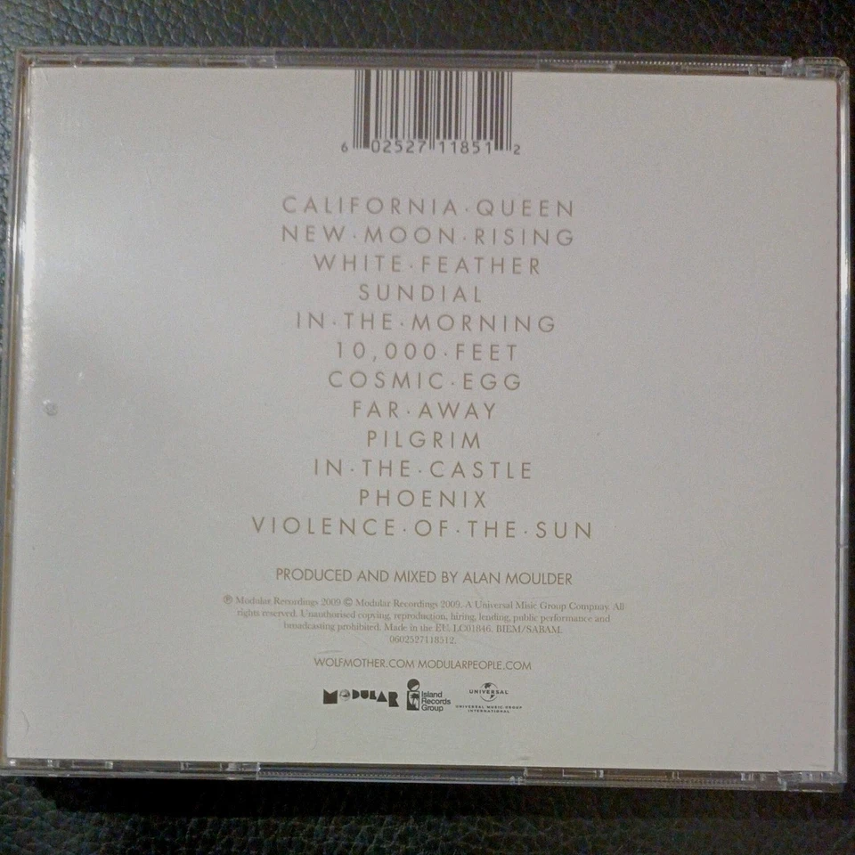 Wolfmother – Cosmic Egg - (CD , 2009) Stoner Rock, Hard Rock, Psychedelic Rock - Bild 4 von 4