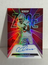 2022 Chronicles Spectra Draft Chris Olave In the Zone Rookie Auto /10 SAINTS