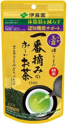 Itoen Ichiban-Tsumi First Flush Oi Ocha Saemidori Blend Japanese Green Tea 100g