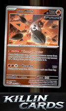 Reverse Holofoil Iron Moth - 028/182 028/182 Pokemon Rare SV04: Paradox Rift Car