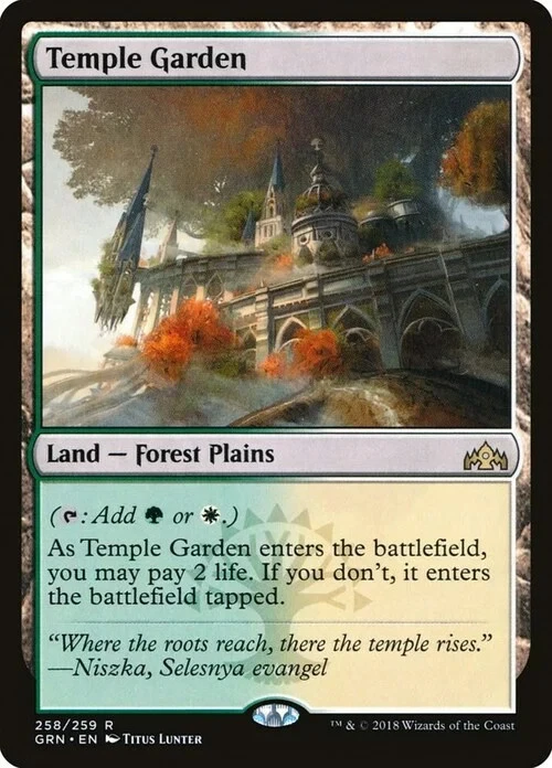 寺庙花园Magic: the Gathering 个人交换卡片游戏英语| eBay