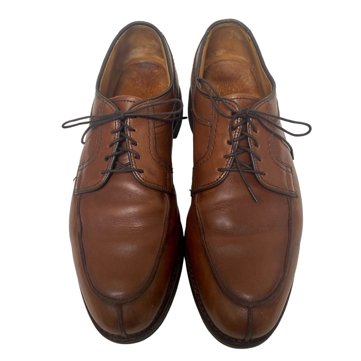 Allen Edmonds Men’s Stockbridge Brown Leather Lace-Up Shoes Size 8.5 Allen Edmonds Mens Stockbridge Shoes Brown | Mercari main image 3