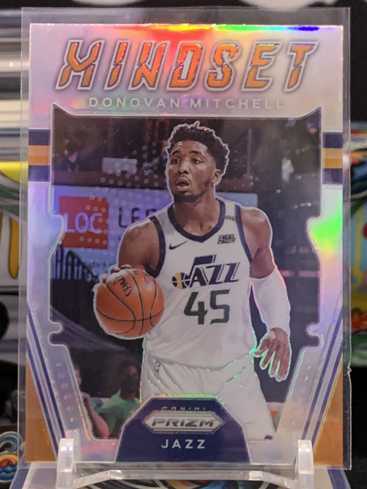 2021-22 Panini Prizm Mindset Donovan Mitchell Silver 5N