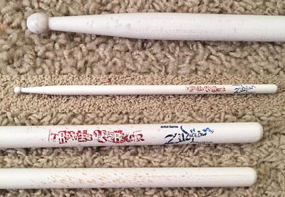 travis barker drum stick