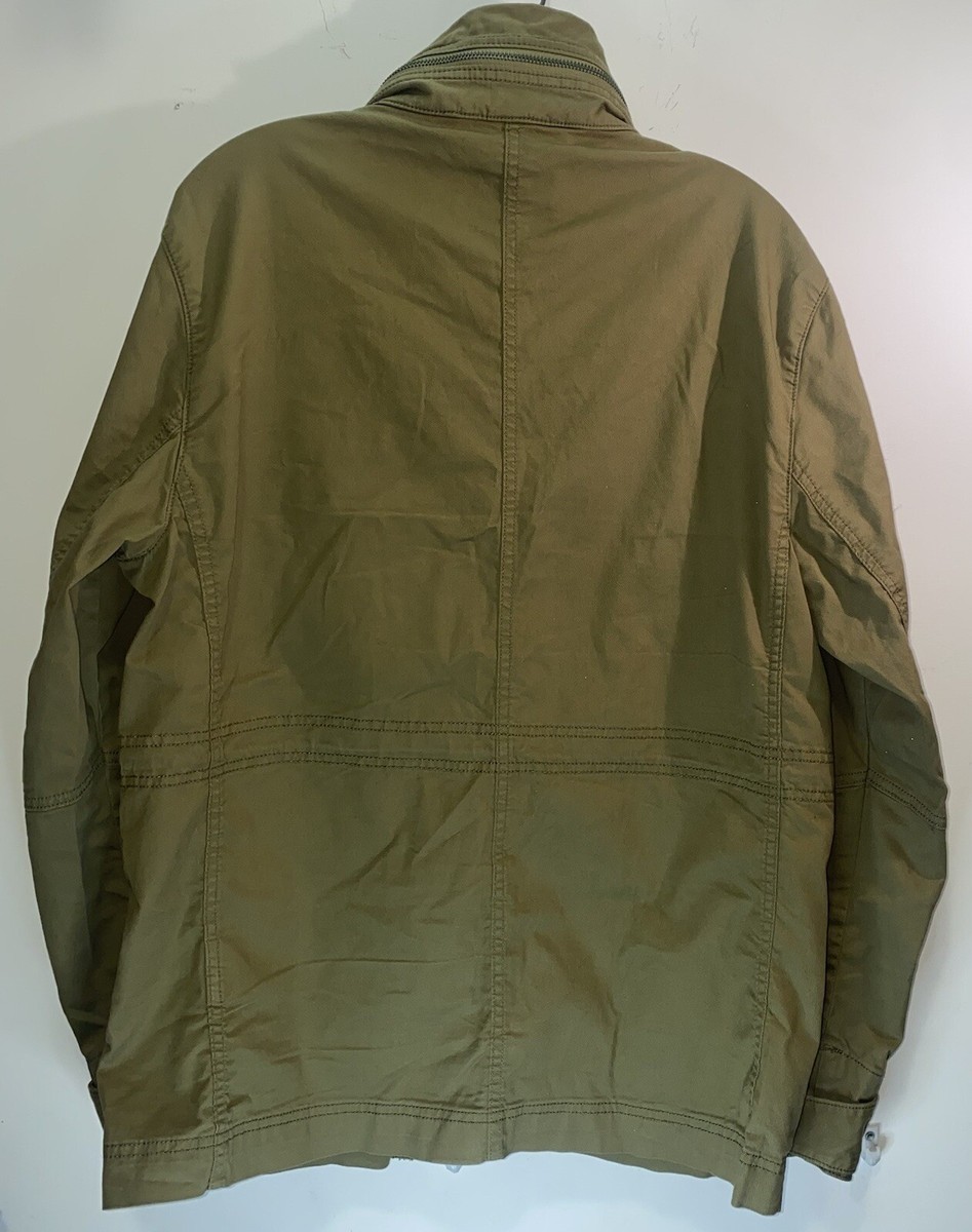 TIMBERLAND Jacket Mens S Olive Green Field Coat Crocker TIMBERLAND Jacket Mens S Olive Green Field Coat Crocker