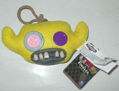 SPIN MASTER FUGGLER FUNNY UGLY MONSTER * YELLOW COLOR CLIP ON * BACKPACK TEETH | eBay
