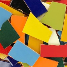 Broken Mexican Talavera Tiles Set Bulk Mosaic Solid 10 pounds