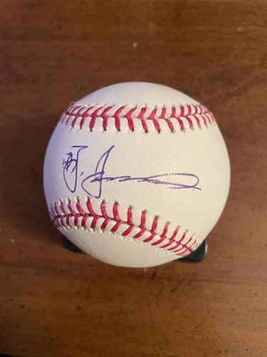 AKINORI IWAMURA Signed Official MLB Baseball TAMPA BAY RAYS 2008 ...