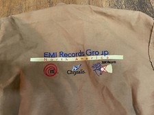 EMI Records Label Woolrich Jacket XL Made in USA Chrysalis SBK Vintage Vtg