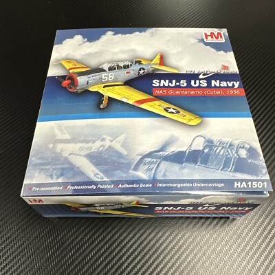 Hobbymaster HA1501 1:72 SNJ-5 US Navy NAS Guantanamo (Cuba) 1956 VGC