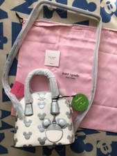 Kate Spade New York Disney Mickey Shoulder Hand BAG 2way WHITE Limited RARE