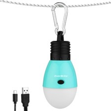 Rechargeable Camping Light Tent Lantern Hanging Tent Light Bulb 3 Lighting Modes