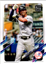 2021 Update Base #US115 Tyler Wade - New York Yankees