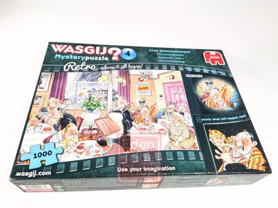 Wasgij 1000 Piece Mystery Puzzle Retro #4 Where It All Began Brand New Sealed
