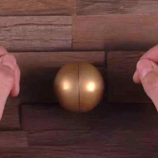 Titan Ball Metal Puzzle Brain Teaser For Adults High Difficulty level IQ Game