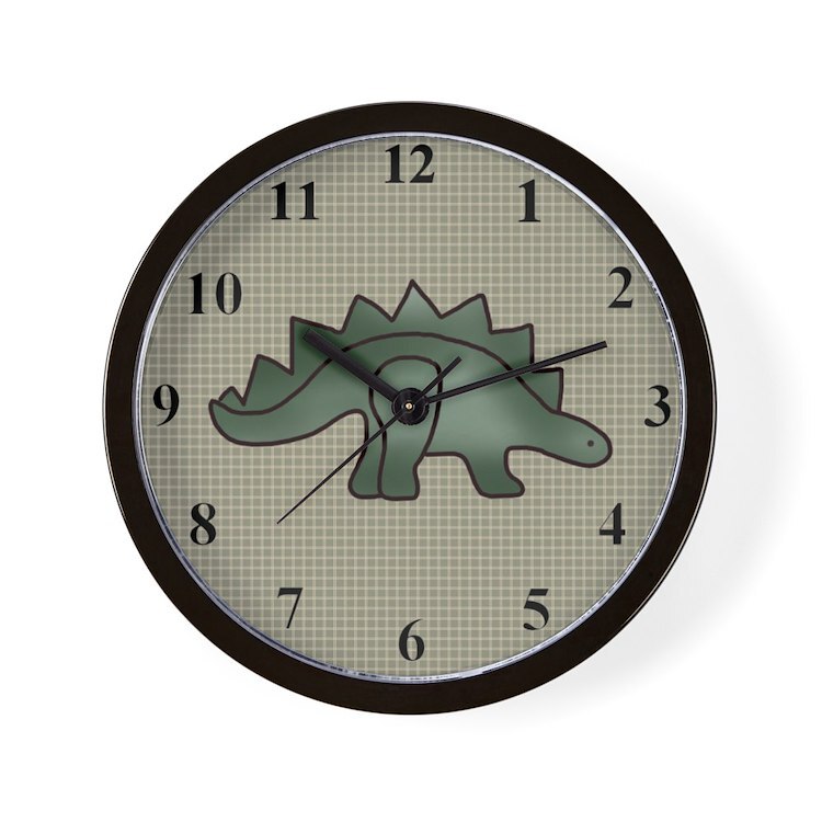 CafePress Dinosaur 10" Wall Clock (61770177)
