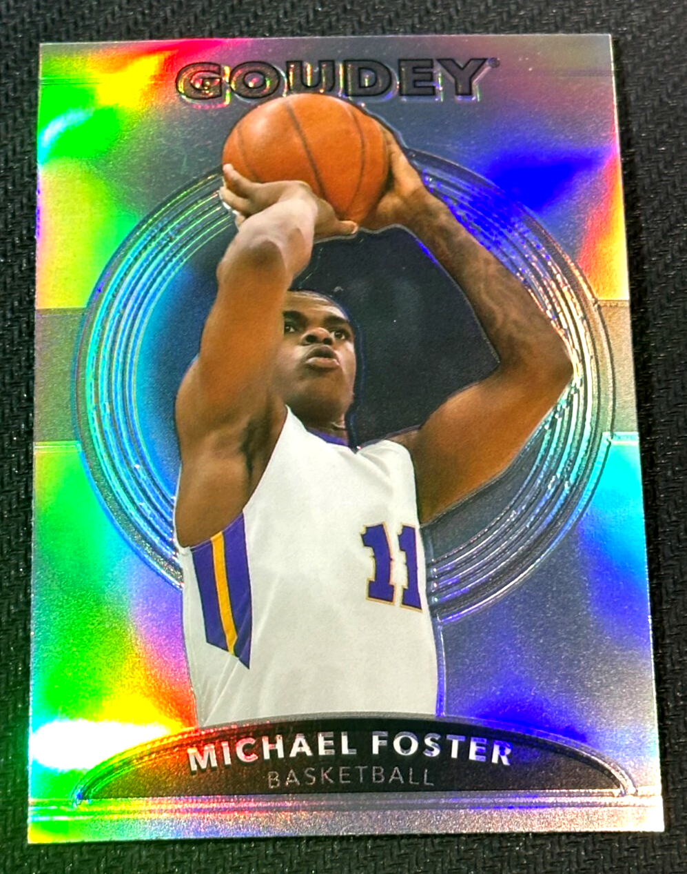 Michael Foster Rainbow GP14 2022 UD Goodwin Champions Card