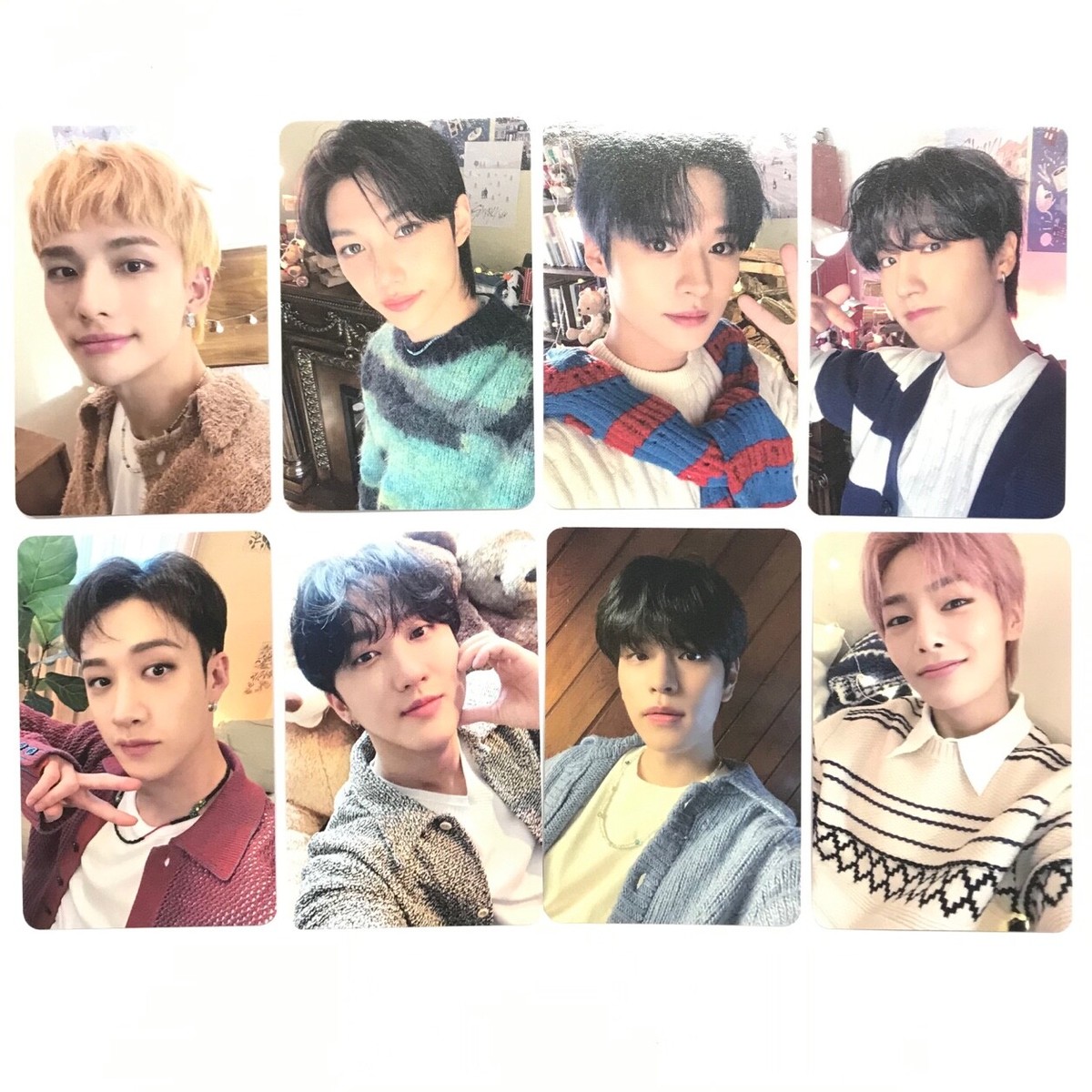 STRAY KIDS] 3rd Fanclub Kit / Official Photocard (빨) | eBay