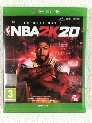 NBA 2K20 (Microsoft Xbox One X Enhanced, 2019) - Region Free - 2K Spiele - NEU 