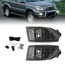 Pair For 2002-2009 Toyota Land Cruiser Prado J120 Fog Lights Front Bumper Lamps Pair For 2002-2009 Toyota Land Cruiser Prado J120 Fog Lights Front Bumper Lamps