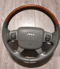 VOLANTE JEEP GRAND CHEROKEE WK MK3 MADERA Y CUERO *OVERLAND*